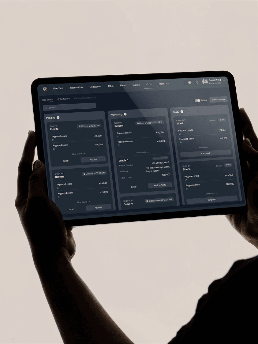 Dinesurf — detail 3